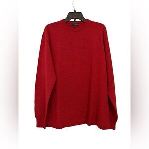 Ponte Vecchio Men’s Virgin Wool Sweater – Made in Italy – Size Large